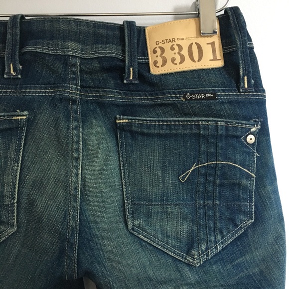 G-Star Denim Raw 3301 Straight 27 Waist x 30 In. - Picture 5 of 7